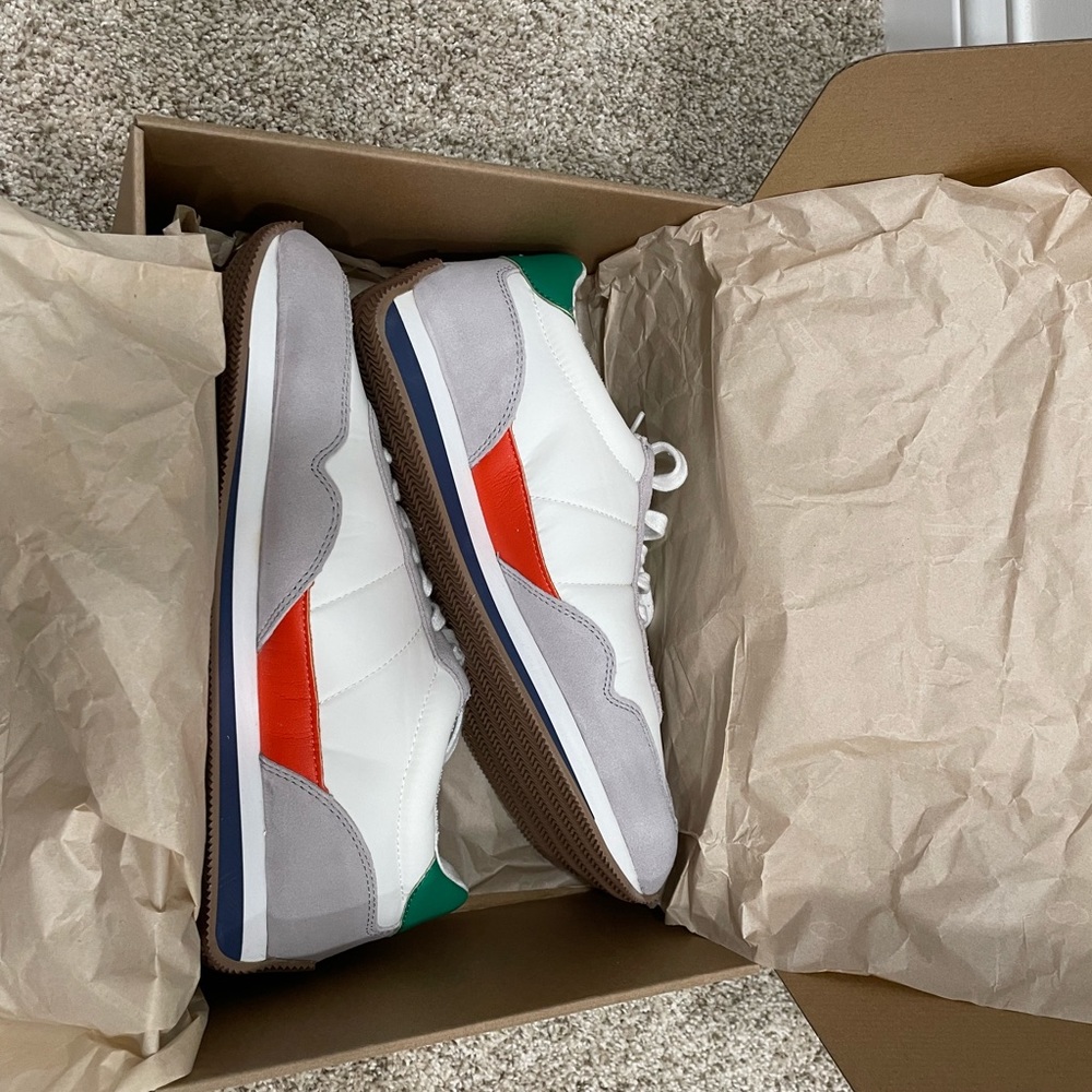 NIB Madewell Women’s Size 10.5 Colorblock League Sneakers